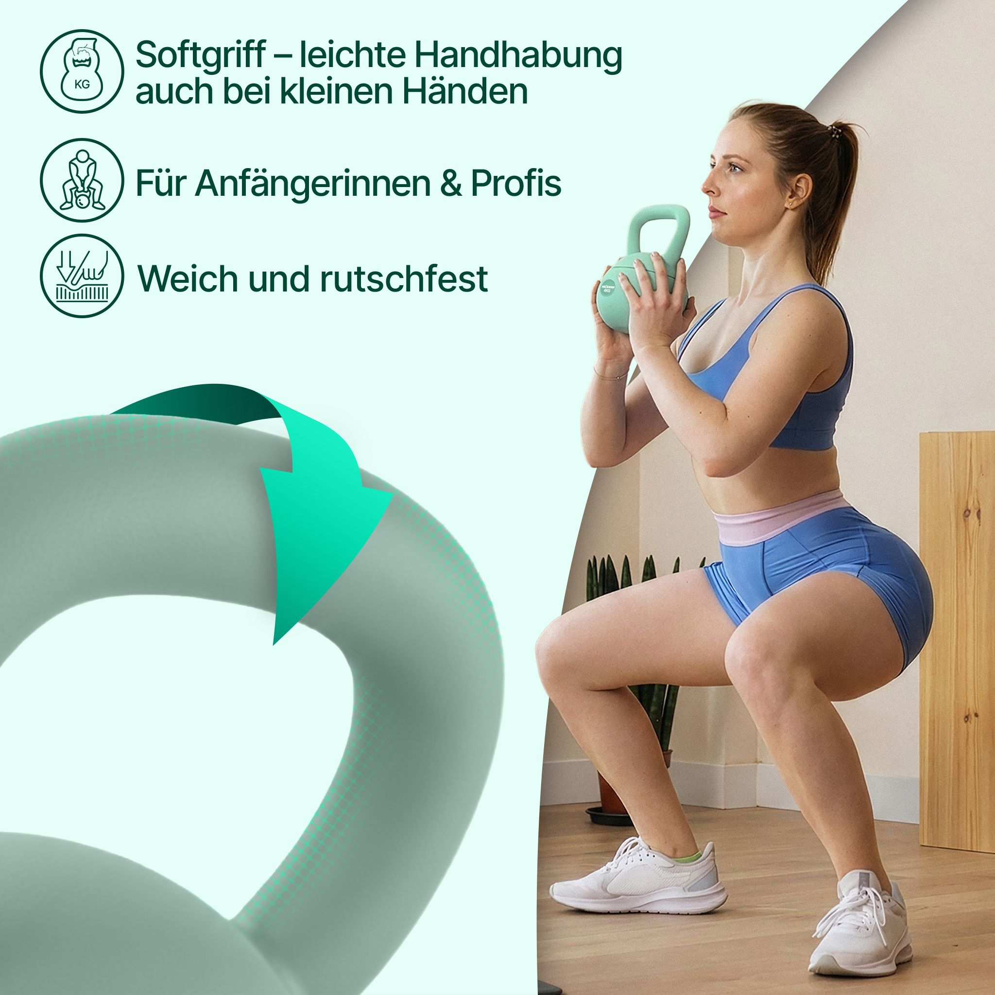 NEOLYMP Kettlebell 4 kg