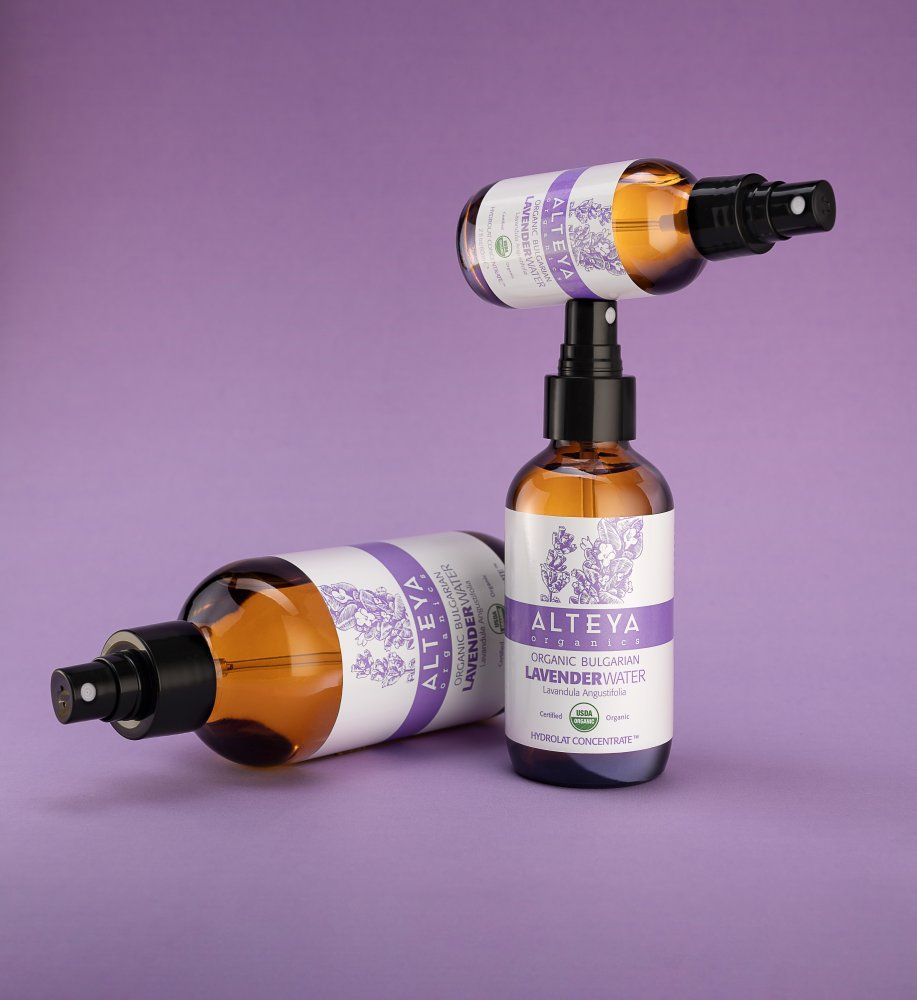 Alteya Organics Lavendelwasser-Spray im Glas