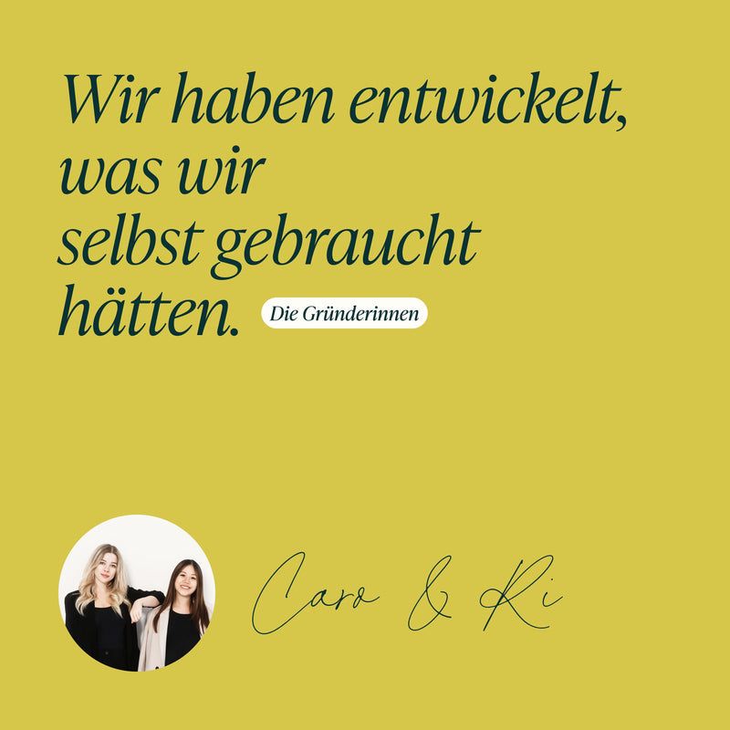 Die Gründerinnen von Cari Nutrition: 'Wir haben entwickelt, was wir selbst gebraucht hätten.'