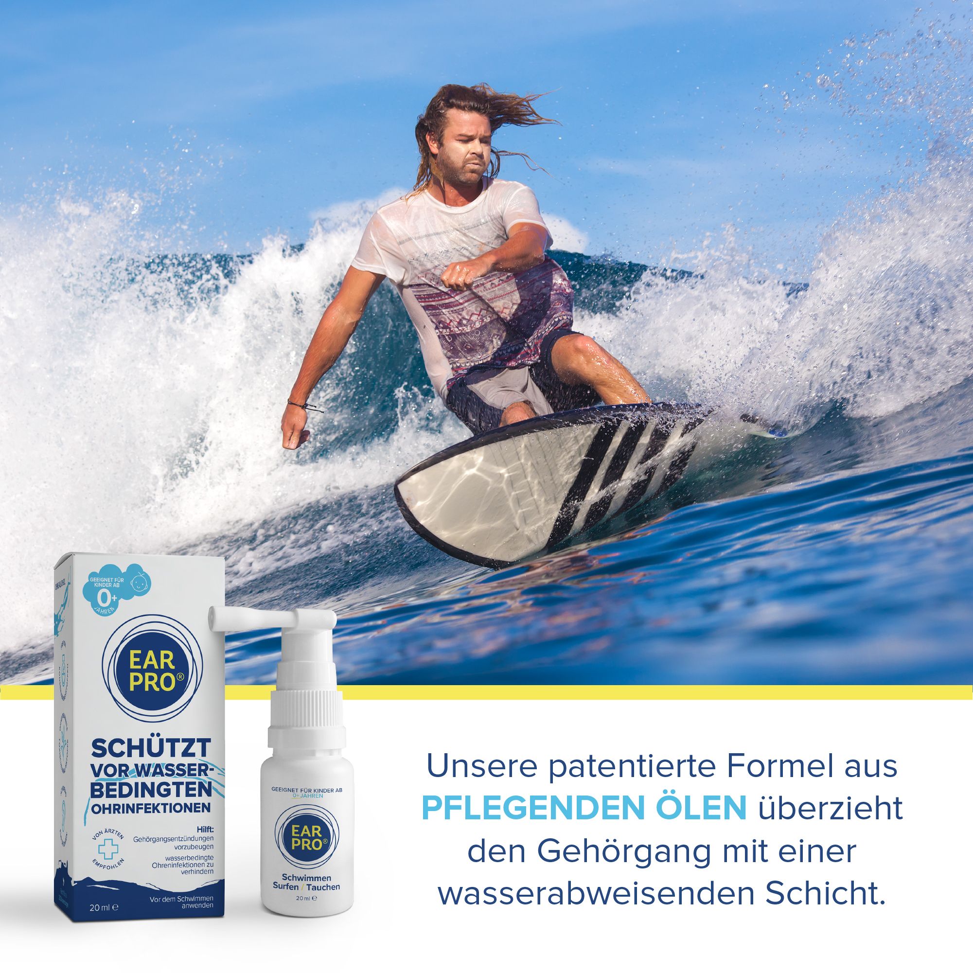 Ear Pro präventives Ohrenspray