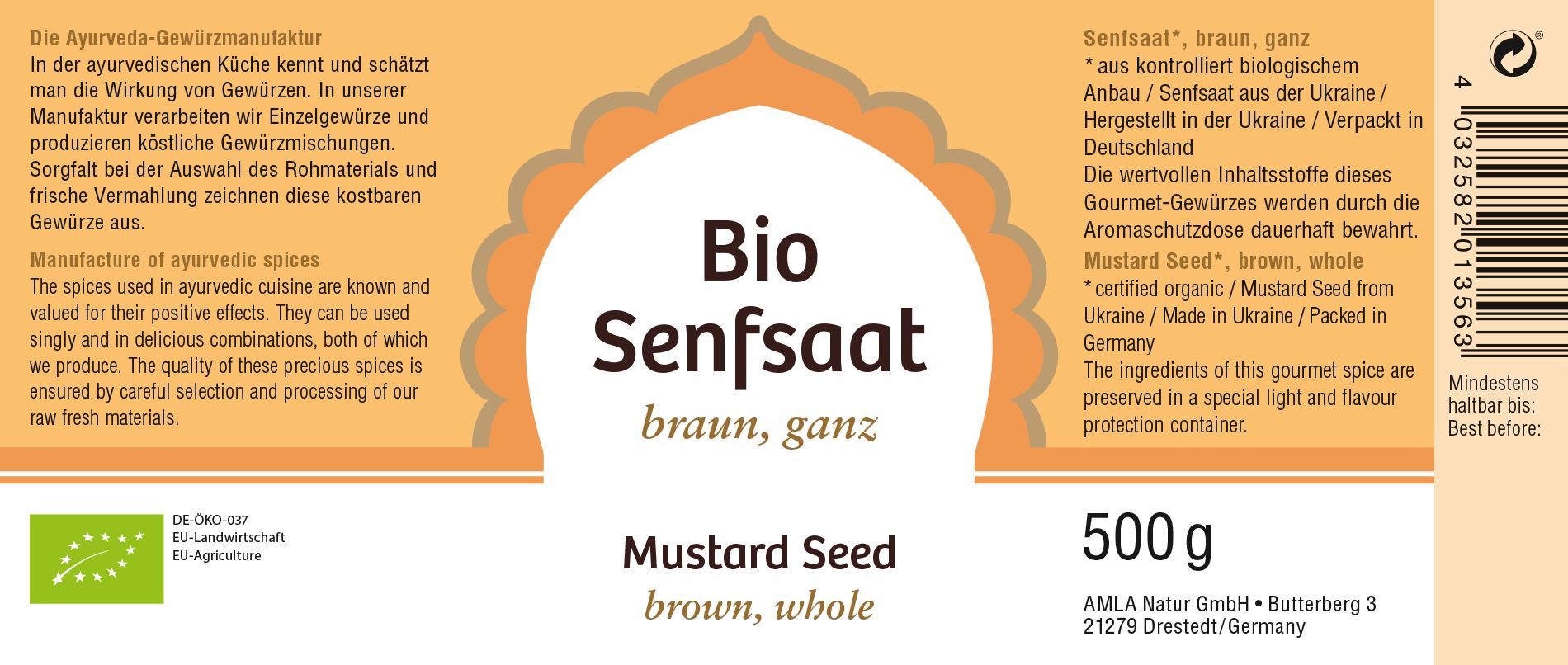 Classic Ayurveda - Senfsaat