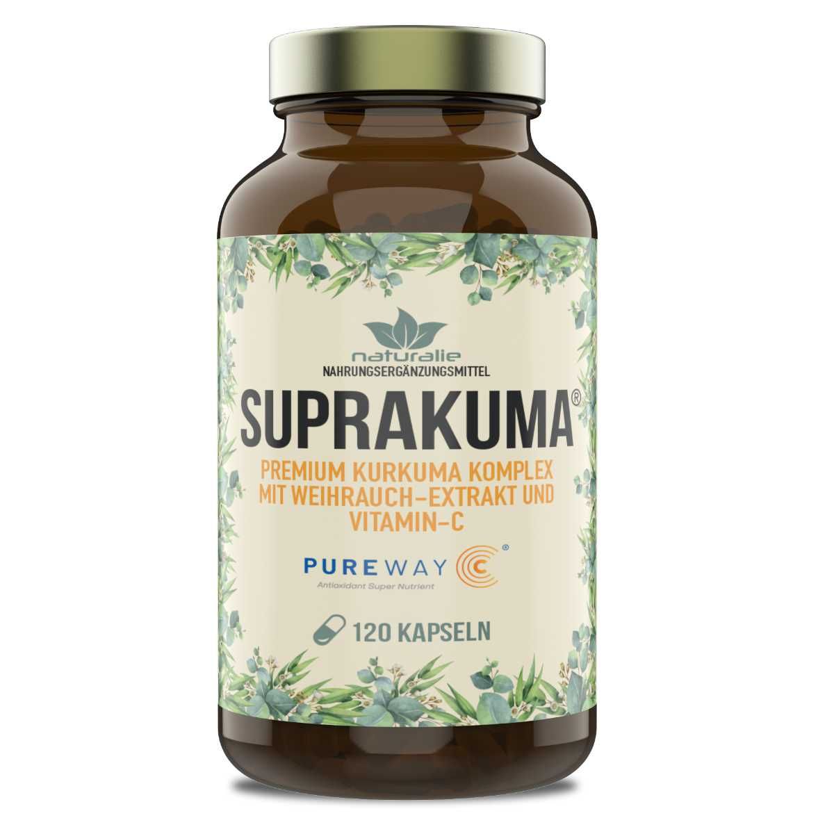 Naturalie Suprakuma Kurkuma Weihrauch Kapseln Komplex 55 g