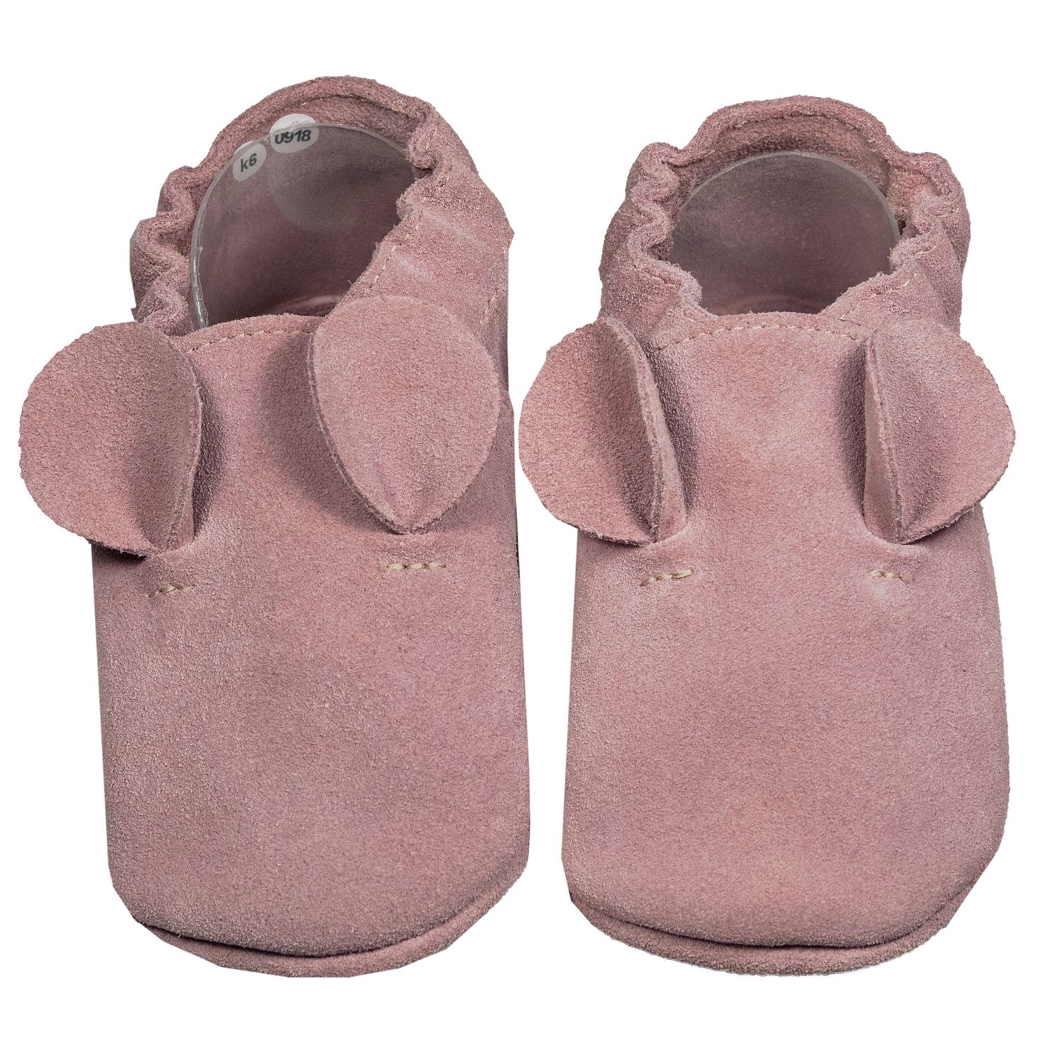 HOBEA-Germany Kinderschuhe Mäuseohr altrosa