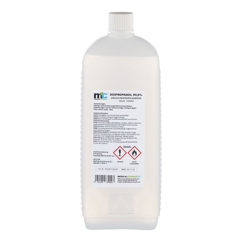 Medicalcorner24 Isopropanol 99,9%