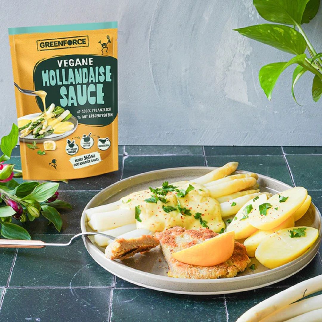 GREENFORCE Gourmet Box - Fleischersatz - Veganes Pulver auf Erbsenbasis