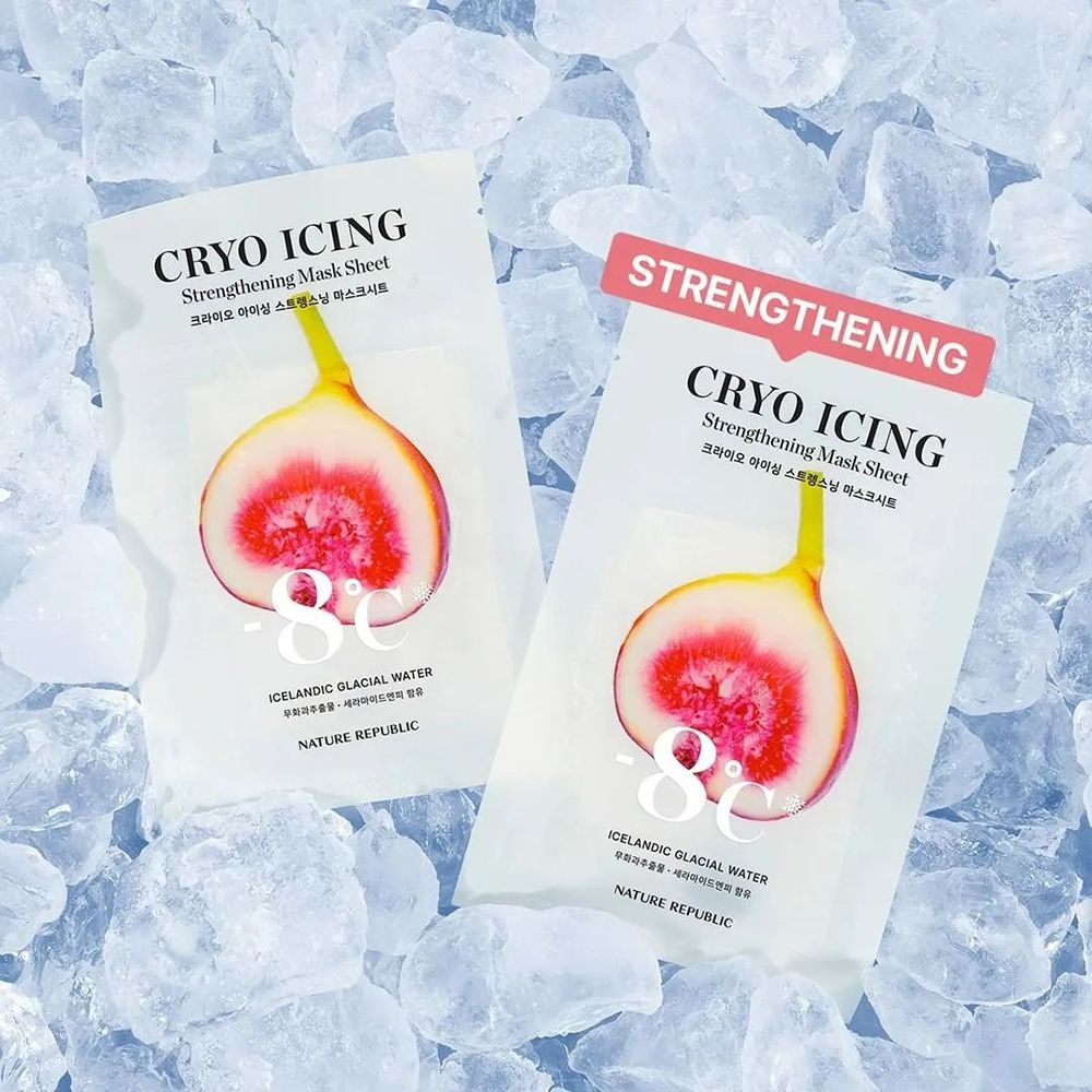 NATURE REPUBLIC Cryo Icing Strengthening Sheet Face Mask