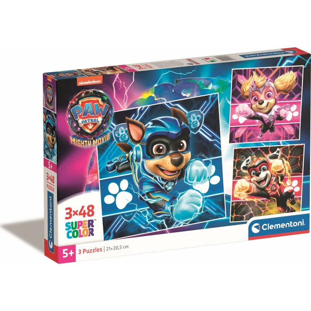 Paw Patrol Puzzle 3x48Stück