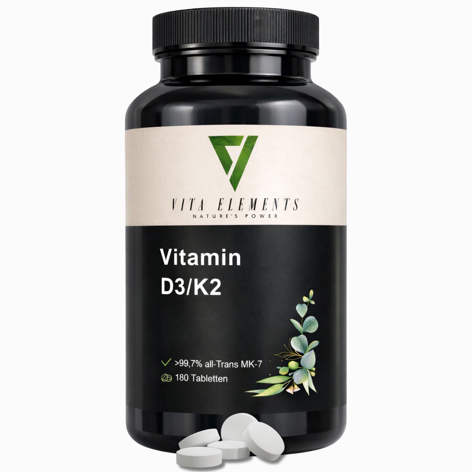 Vita Elements Compresse di vitamina D3/K2