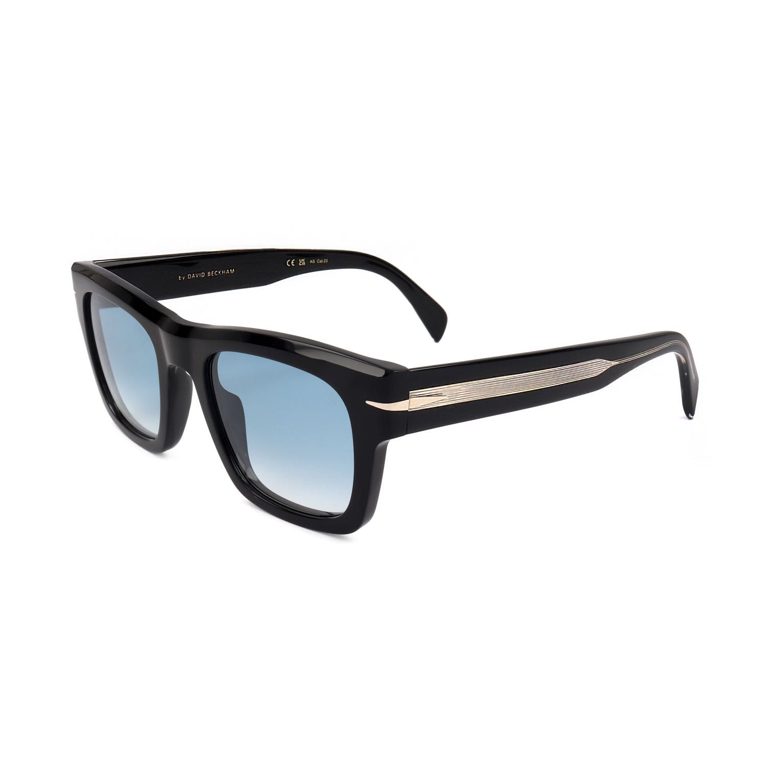 David Beckham occhiali da sole uomo DB 7099/S black gold-coloured