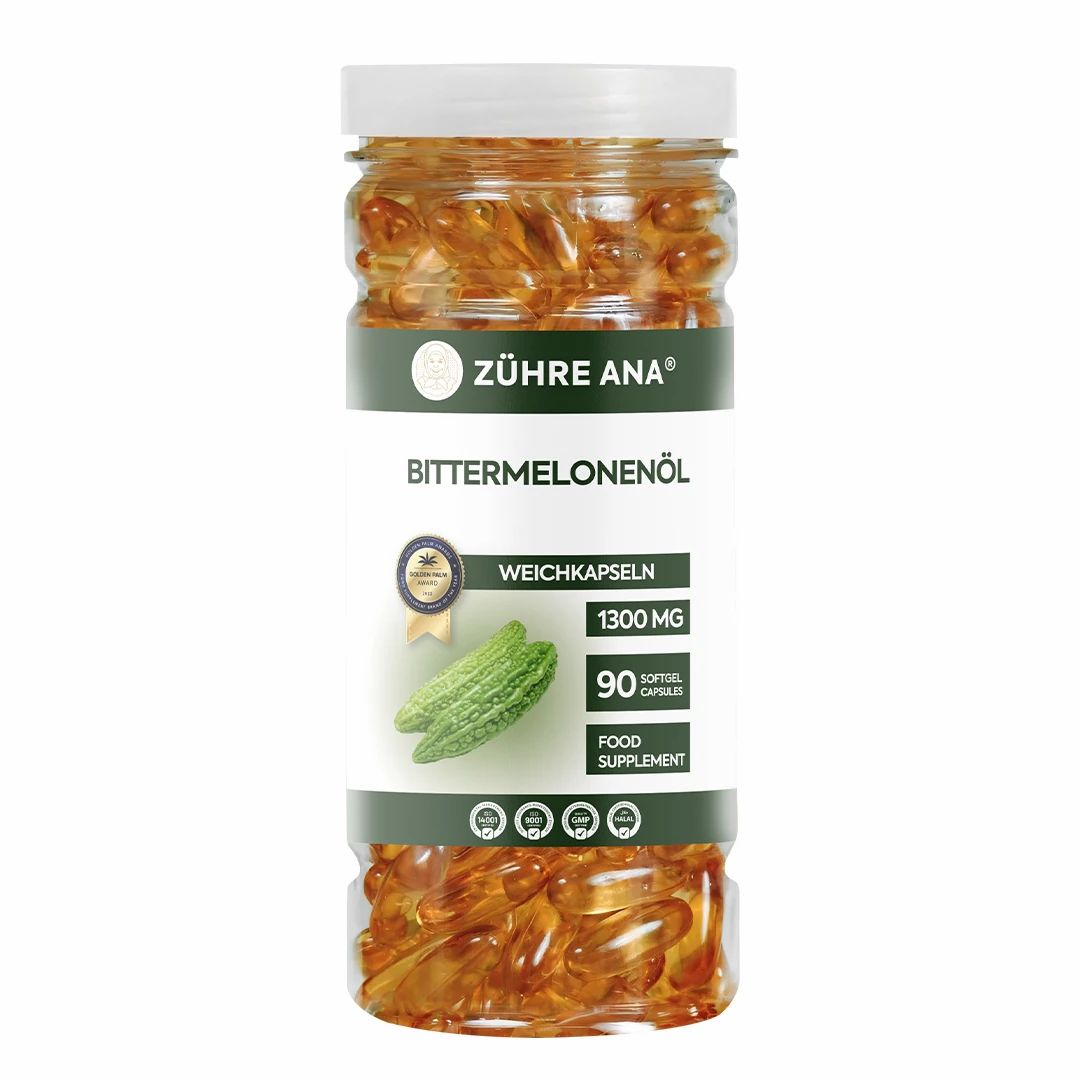 Zühre Ana | Bittermelonenöl Weichkapseln 1300mg 0,117 kg