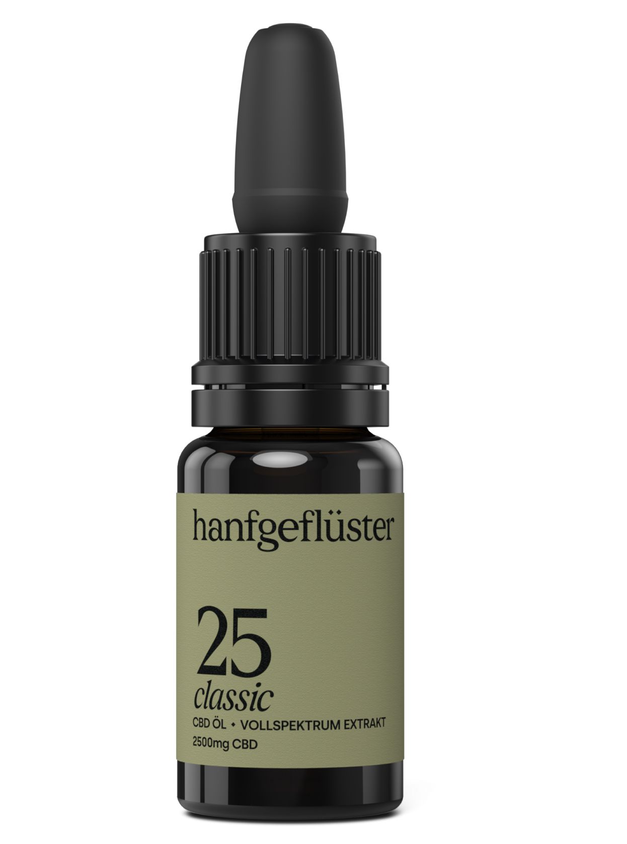 HANFGEFLÜSTER Vollspektrum CBD Öl 25%