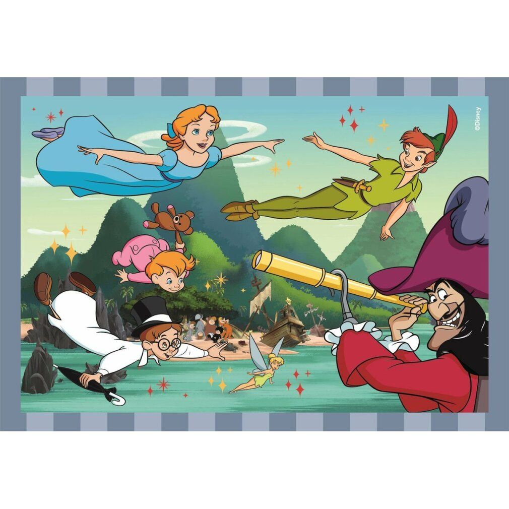 Supercolor 4 in 1 - Disney Classics (4 Puzzle (12-24 Teile))