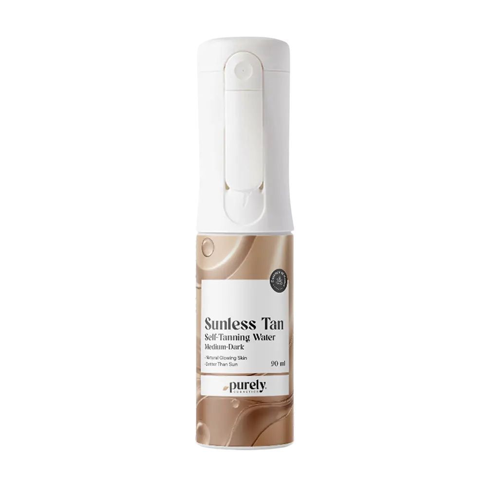 Purely Cosmetics Sunless Tan – Selbstbräunungsspray für den Körper (Medium–Dark)