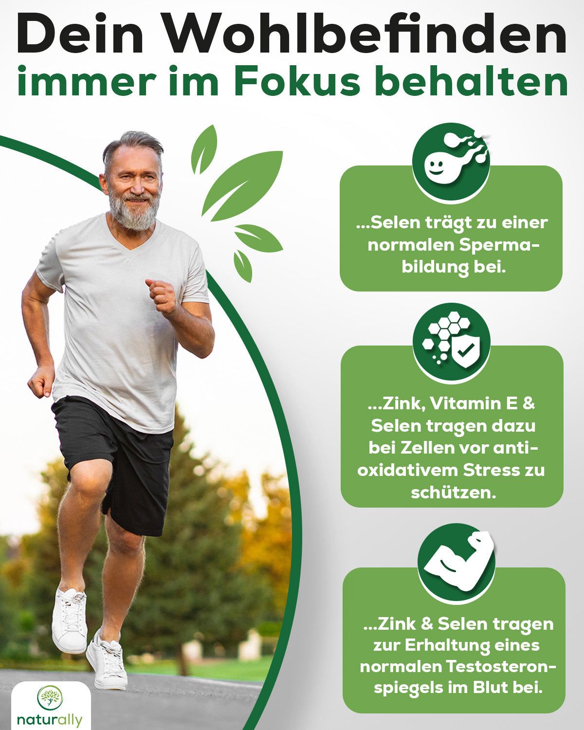 naturally Prostata Komplex Kapseln | mit Sägepalmen Extrakt, hochdosiert