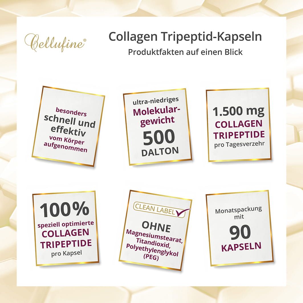 Cellufine® Collagen Tripeptide (Rind) - Kapseln