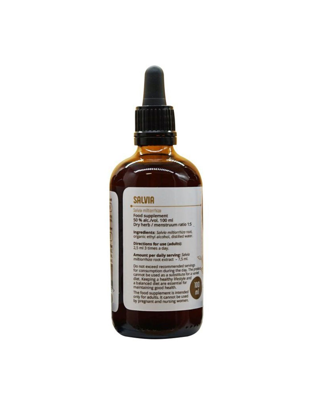 Lymeherbs Rotwurzel-Salbei (Salvia) Tinktur 1:5