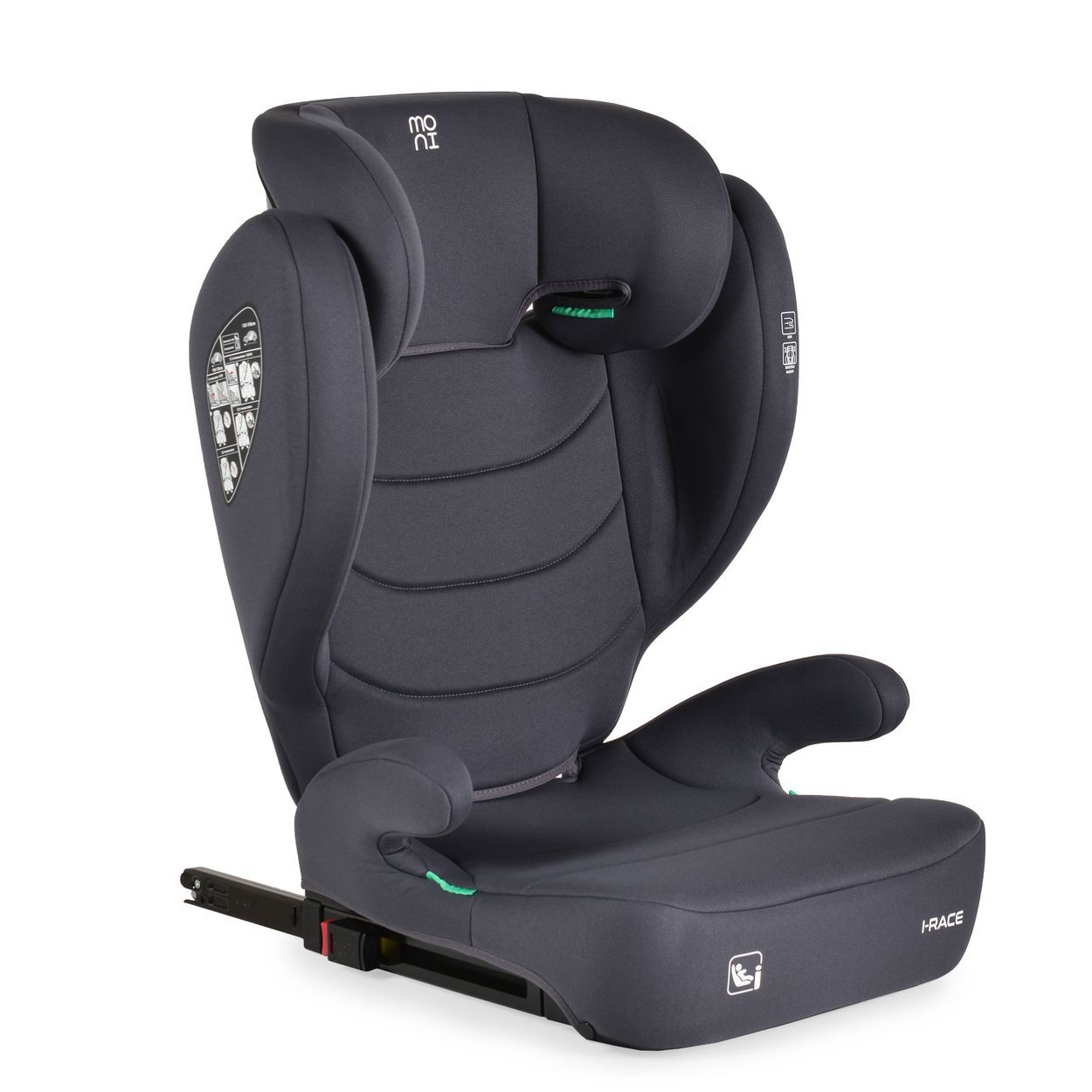 Moni Kindersitzerhöhung i-Race Isofix (100-150 cm) 1 St