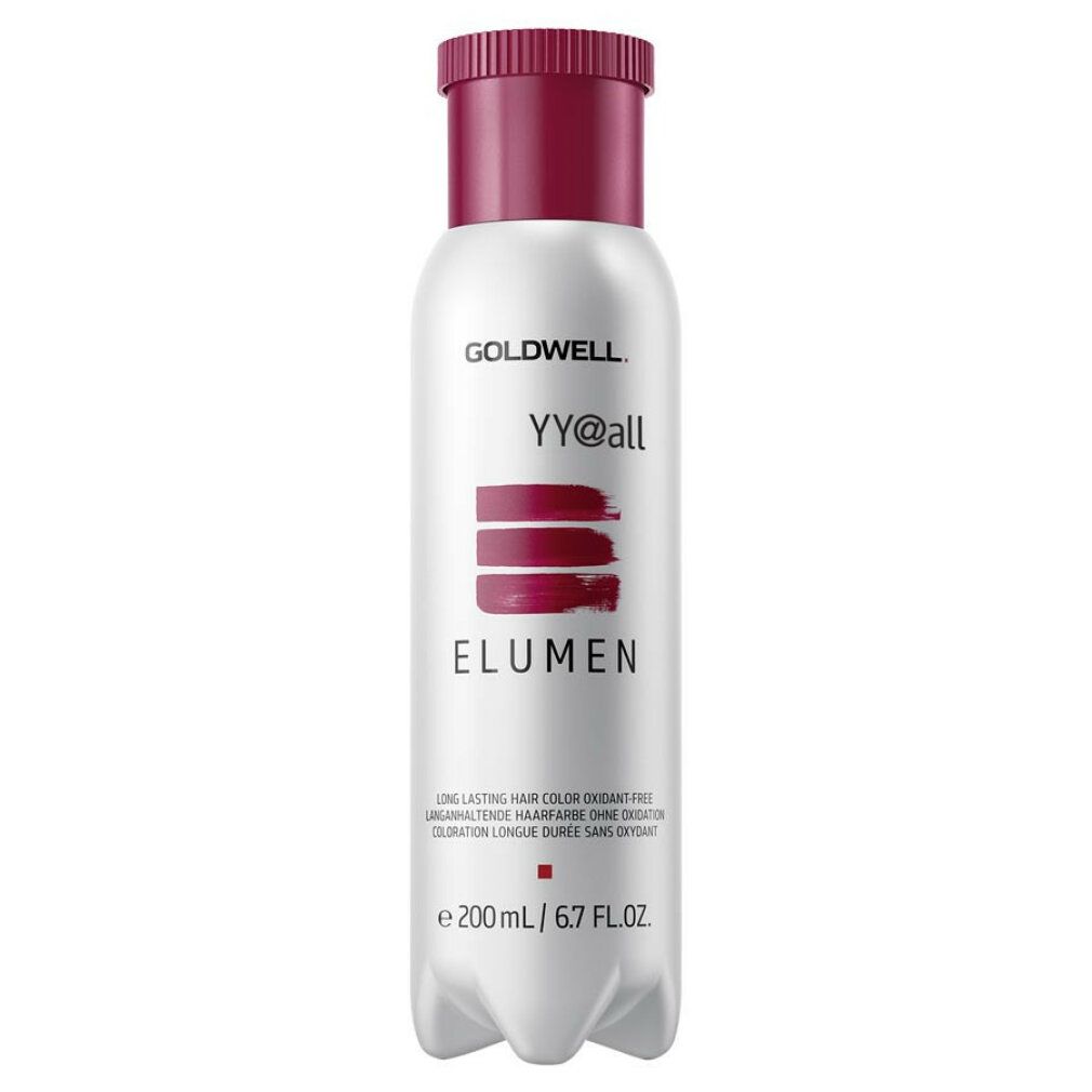 Flasche mit Haarfarbe. Goldwell YY@all ELUMEN. Ohne Oxidationsmittel. 200 ml.