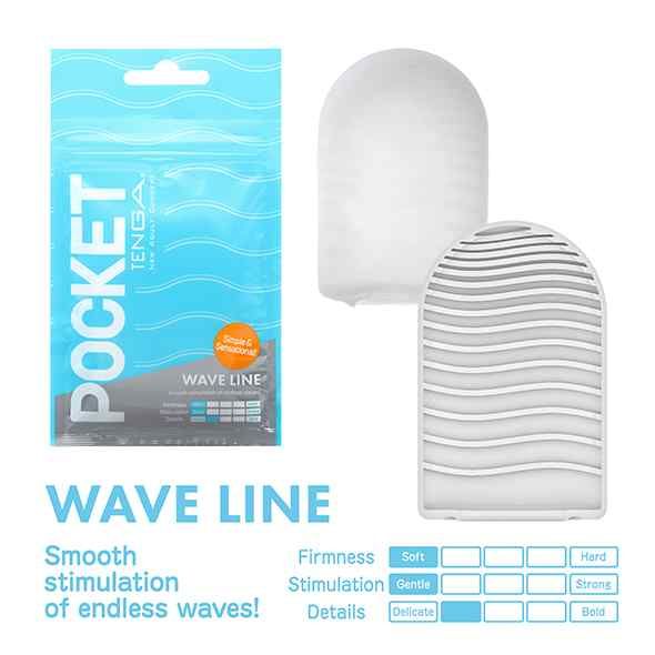 Pocket Wave Line, 8 cm