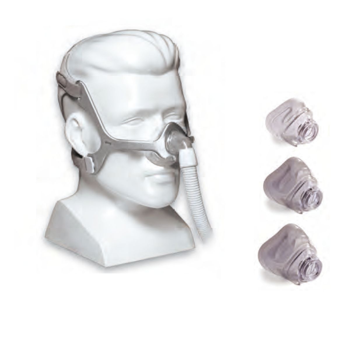 Philips Cpap Wisp Nasenmaske, Atemmaske inkl. Maskenkissen (S/M, L, Xl)-Mit Silikonrahmen