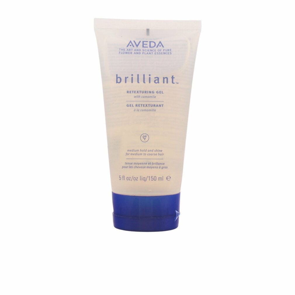 Weiß-blaue Tube mit Produktnamen und Markennamen. Text: Brilliant Retexturing Gel. 150 ml.