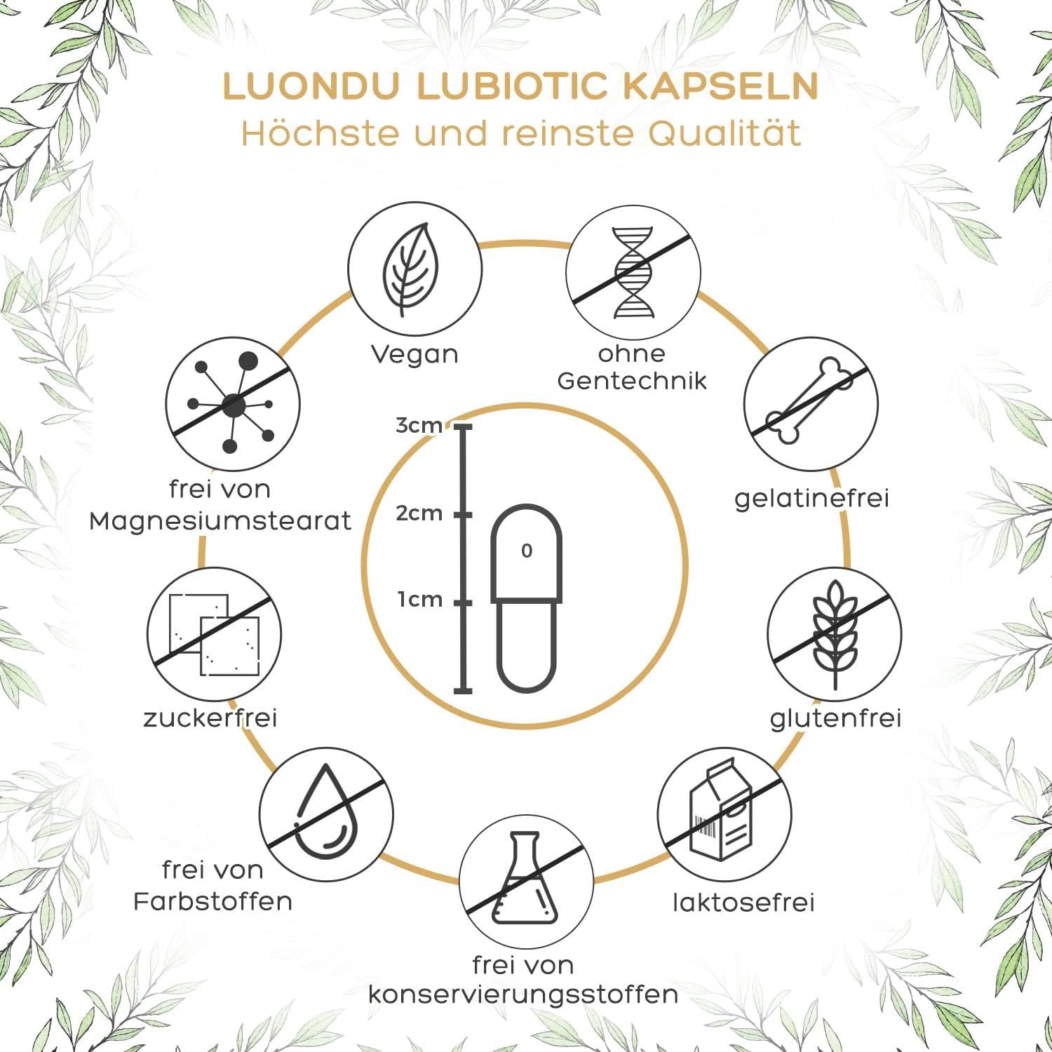 Luondu Probiotik Darmkultur Komplex mit >20 Mrd. KBE