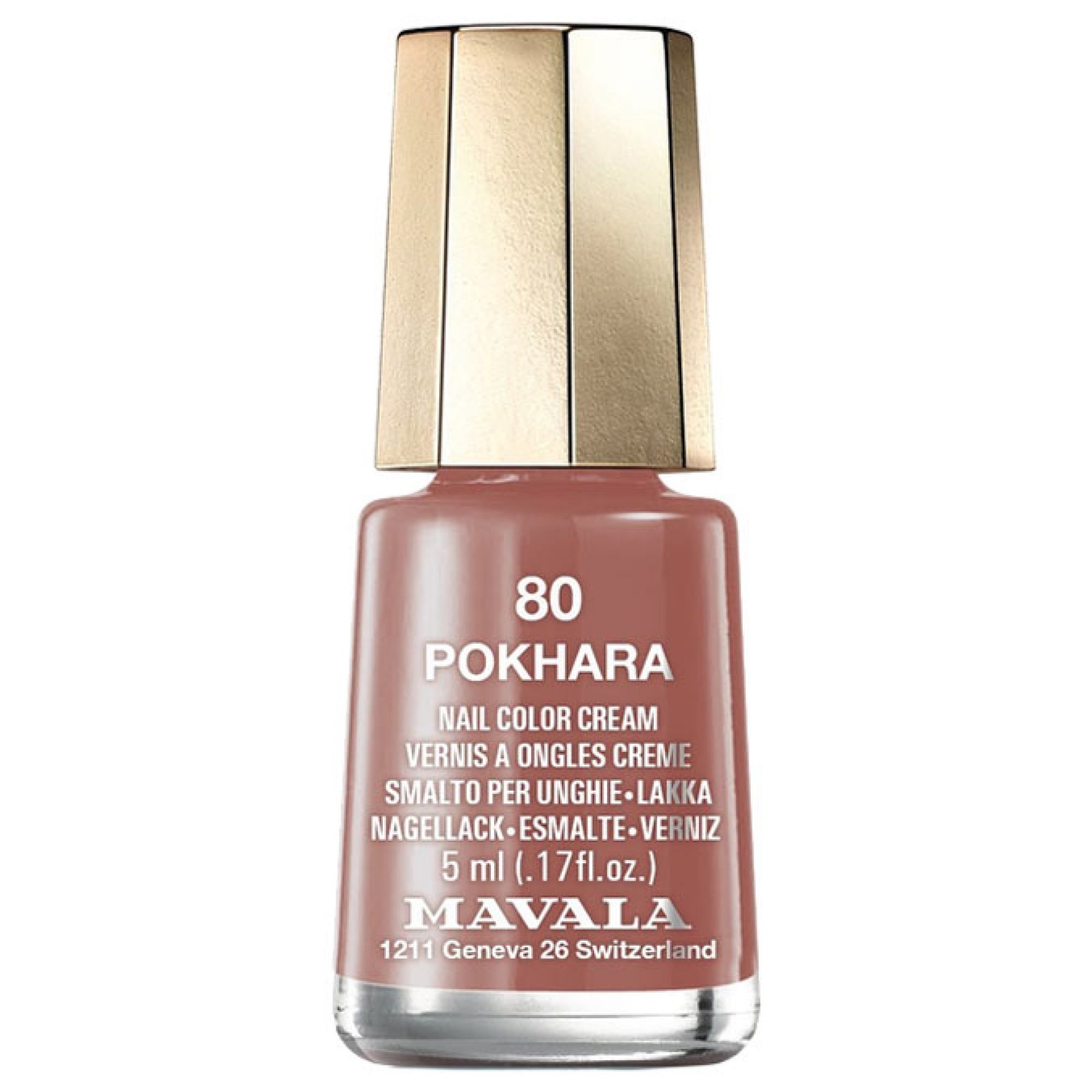 Mavala Mini Color Nagellack Creme (Farbe : Braun) 5,5x2,3x2,3 cm
