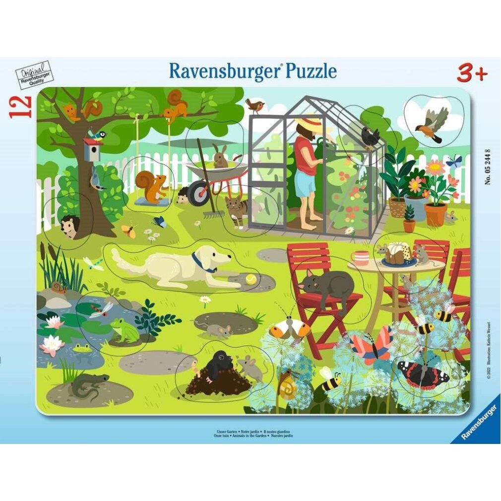 ravensburger Unser Garten-Puzzle 12 Teile