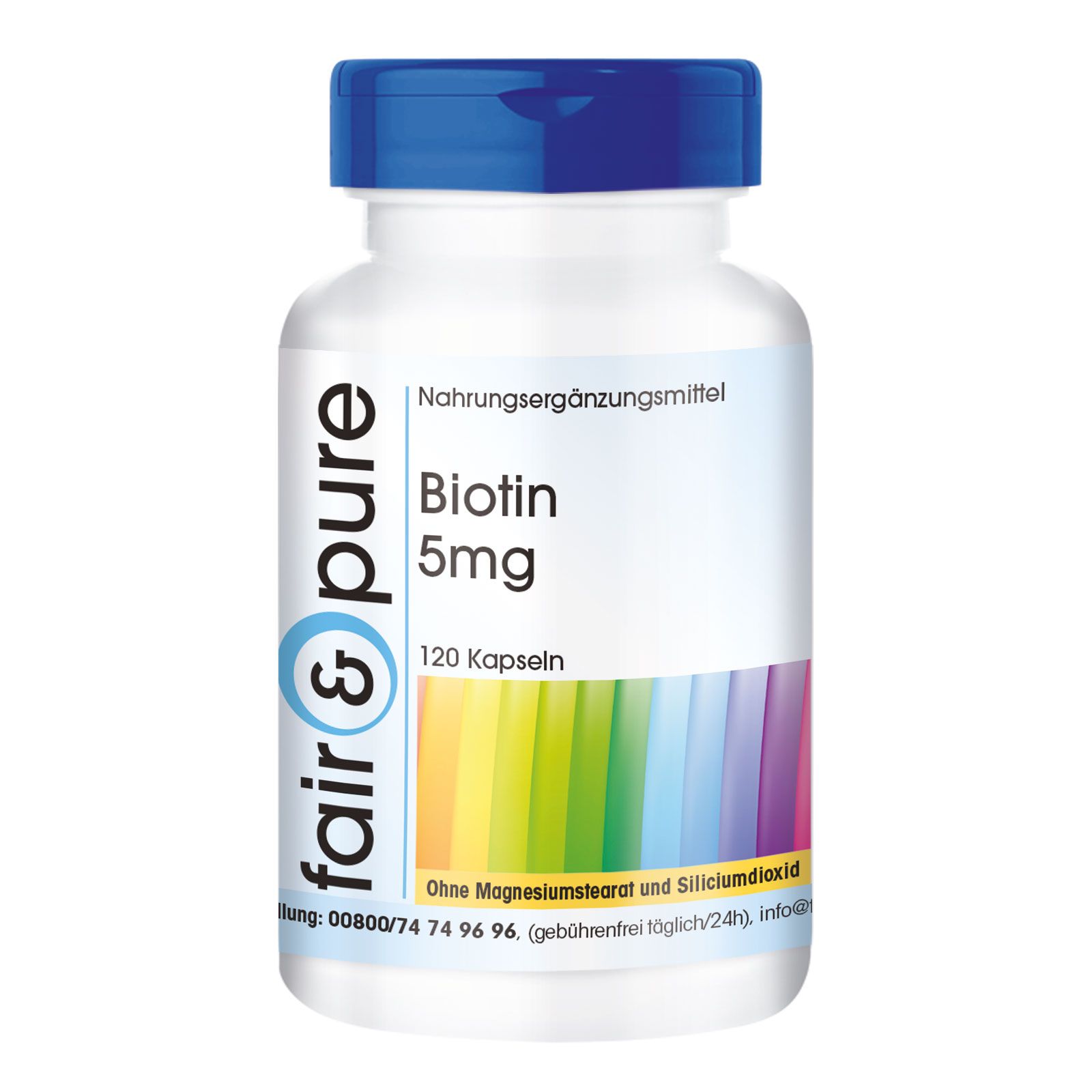 fair - pure | Biotin 5mg schluckfreundlich 120 St