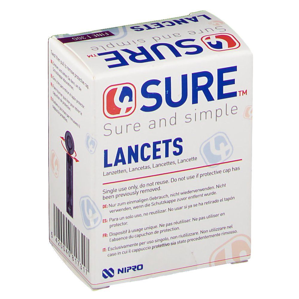 4SURE Lancets fine 30G
