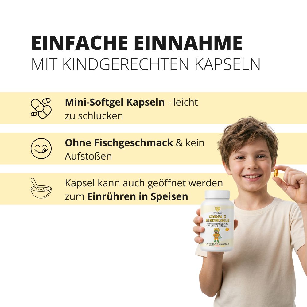 HAPPYHELDEN Omega 3 Kinderheld