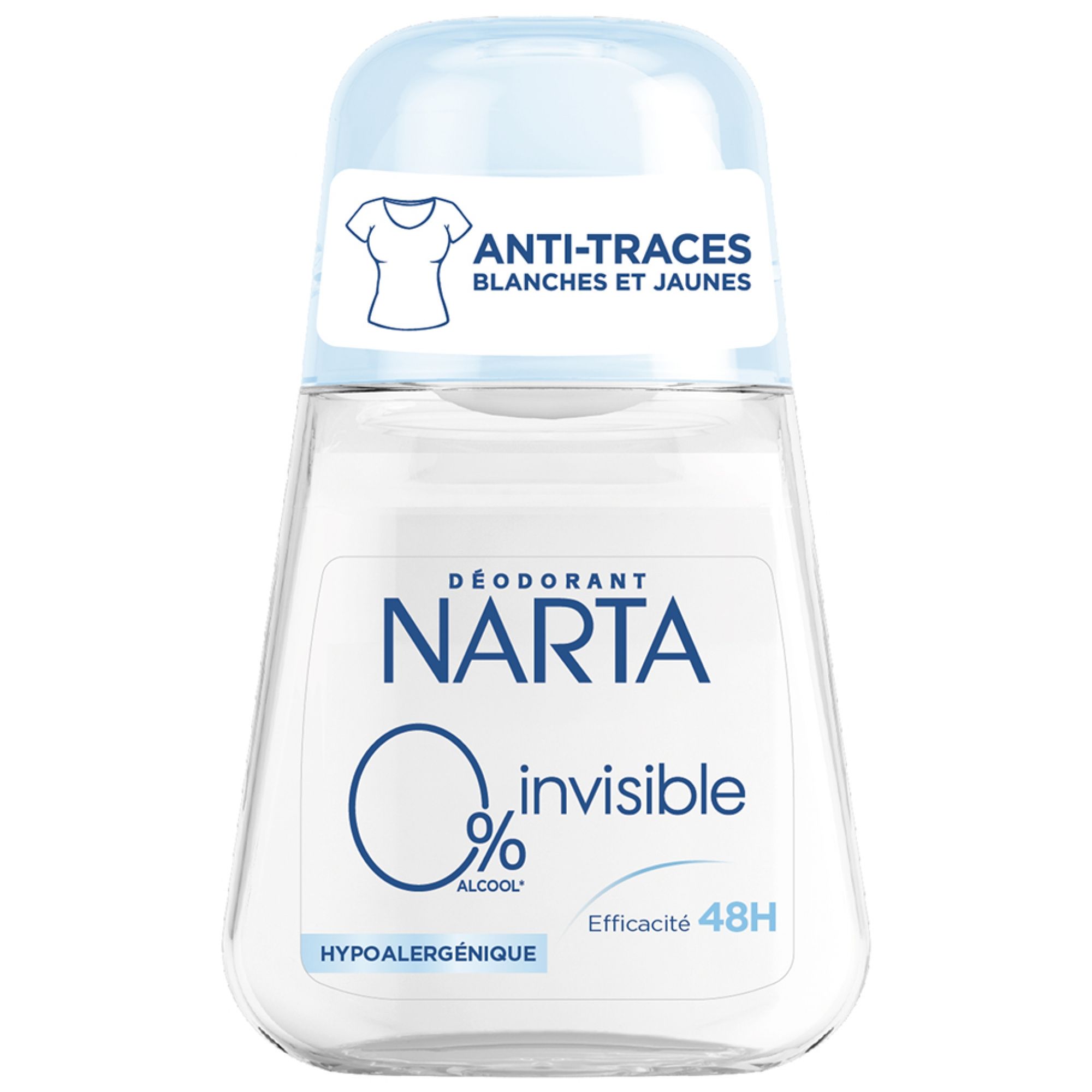 Narta Hypoallergenes 48H Unsichtbares Deodorant 4x6x9 cm