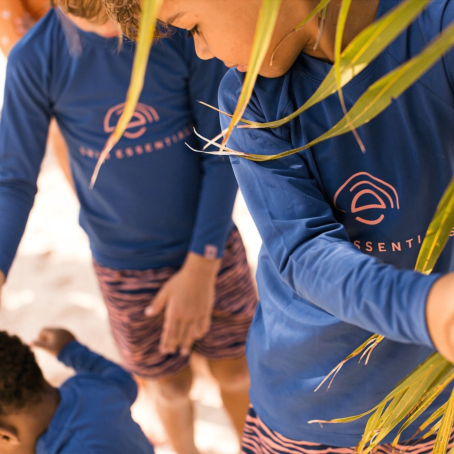Swim Essentials UV LangarSchwimmshirt für Jungen dunkel /4