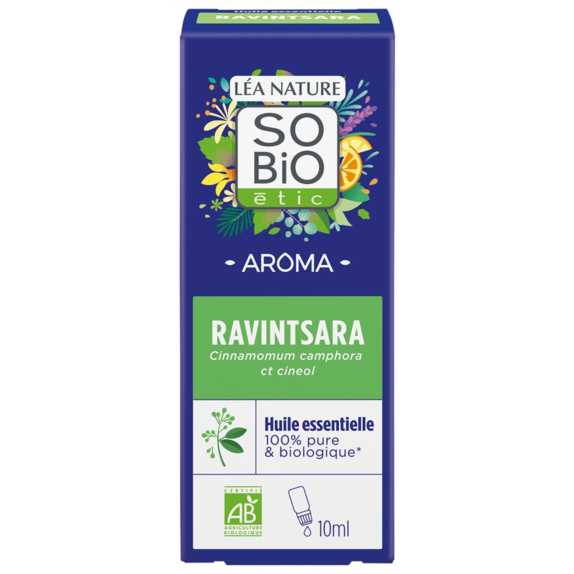 Léa Nature SO BIO étic Aroma ätherisches Öl Ravintsara Bio 9,5x4x4 cm