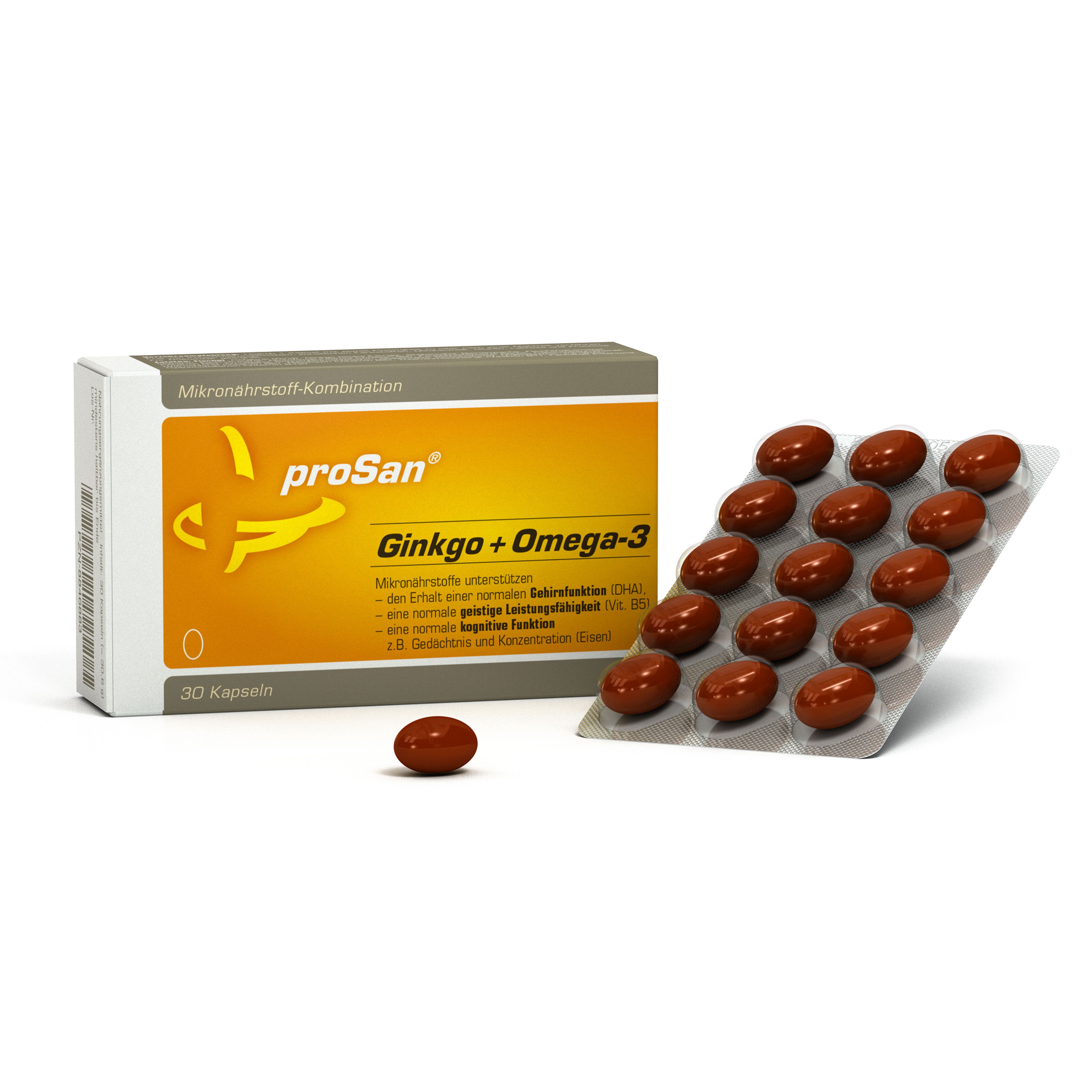 proSan Ginkgo + Omega-3