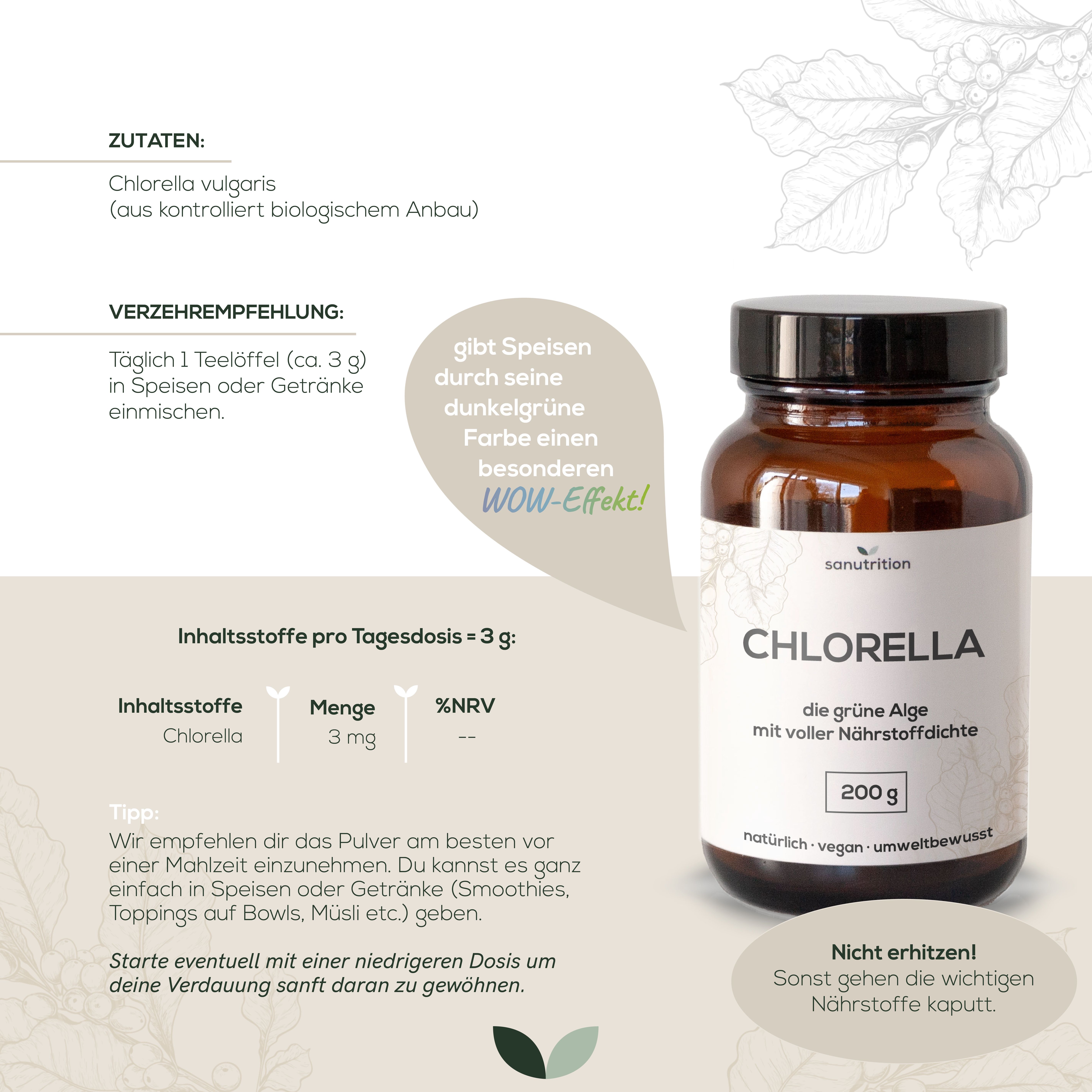 Sanutrition® - Chlorella