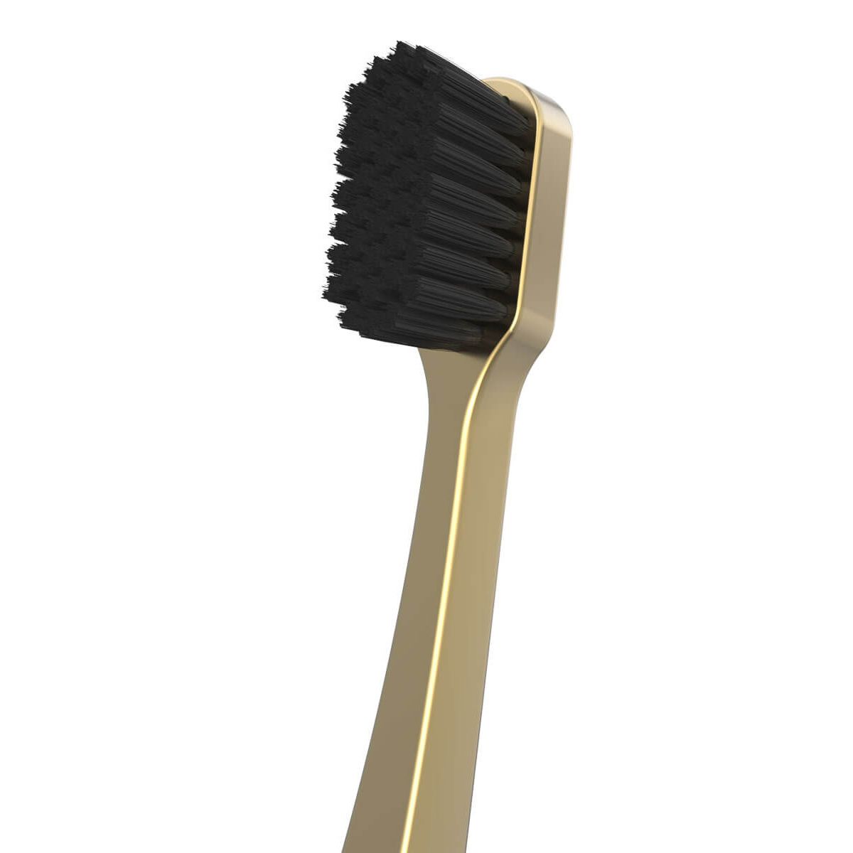 Aurezzi Gold Zahnbürste Black medium