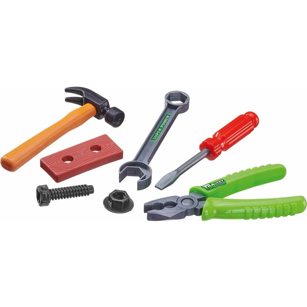 Schmidt Spiele Schmidt Spiele 56375 Die fleißigen Handwerker, 40 Teile, mit Add on (Werkzeug Set)