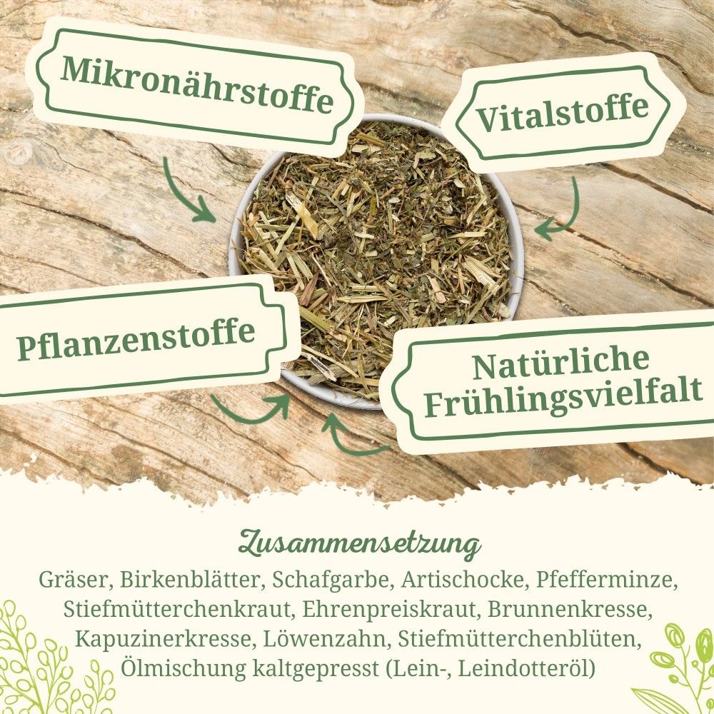 Krauterie Frühlings Kräuter für Pferde