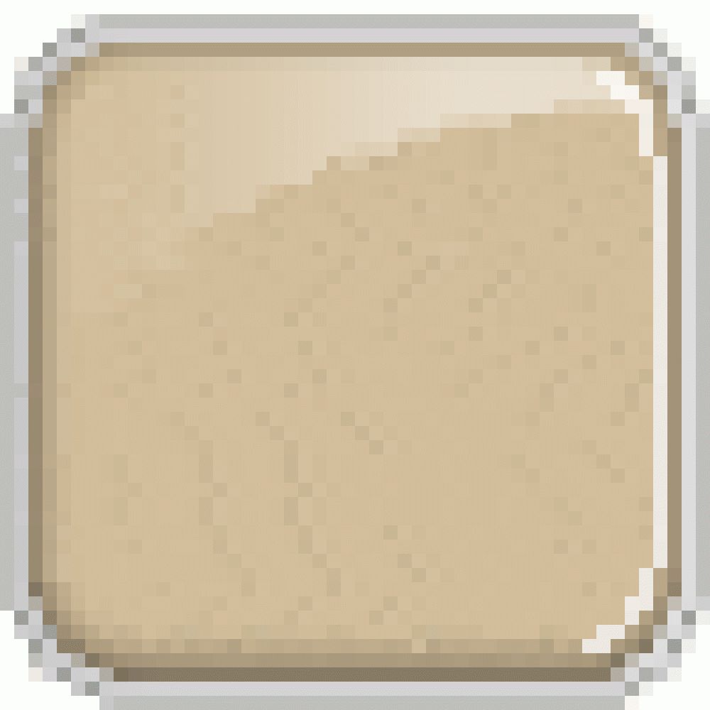 Quadratische Creme-Textur, helle Olivfarbe, in einem quadratischen Rahmen.