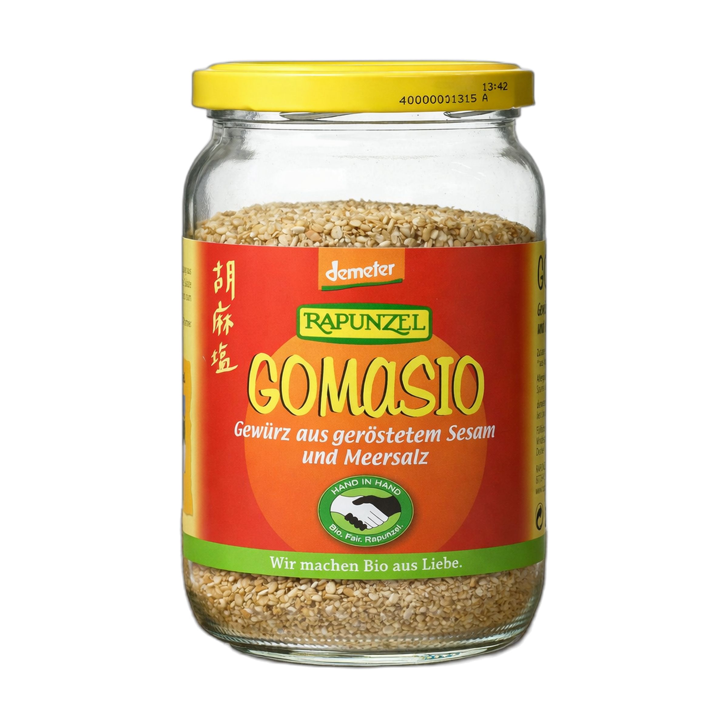 Rapunzel Bio Gomasio Sesam und Meersalz demeter 600 g