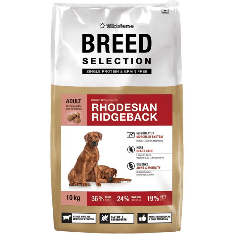 Wildsterne Breed Rhodesian Ridgeback 10,2 kg