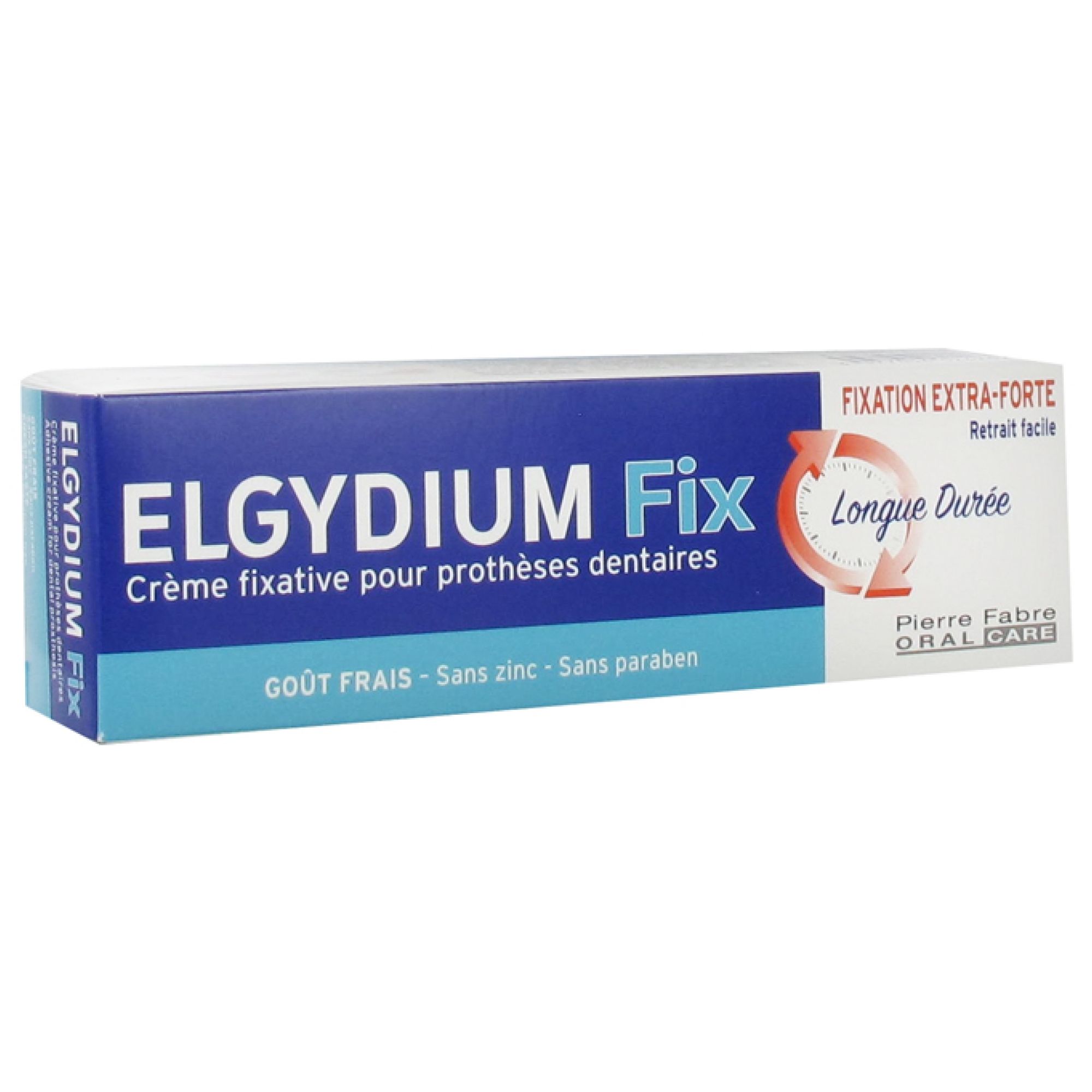 Elgydium Fixiercreme Für Zahnersatz  (Geschmack: Frischer Geschmack)