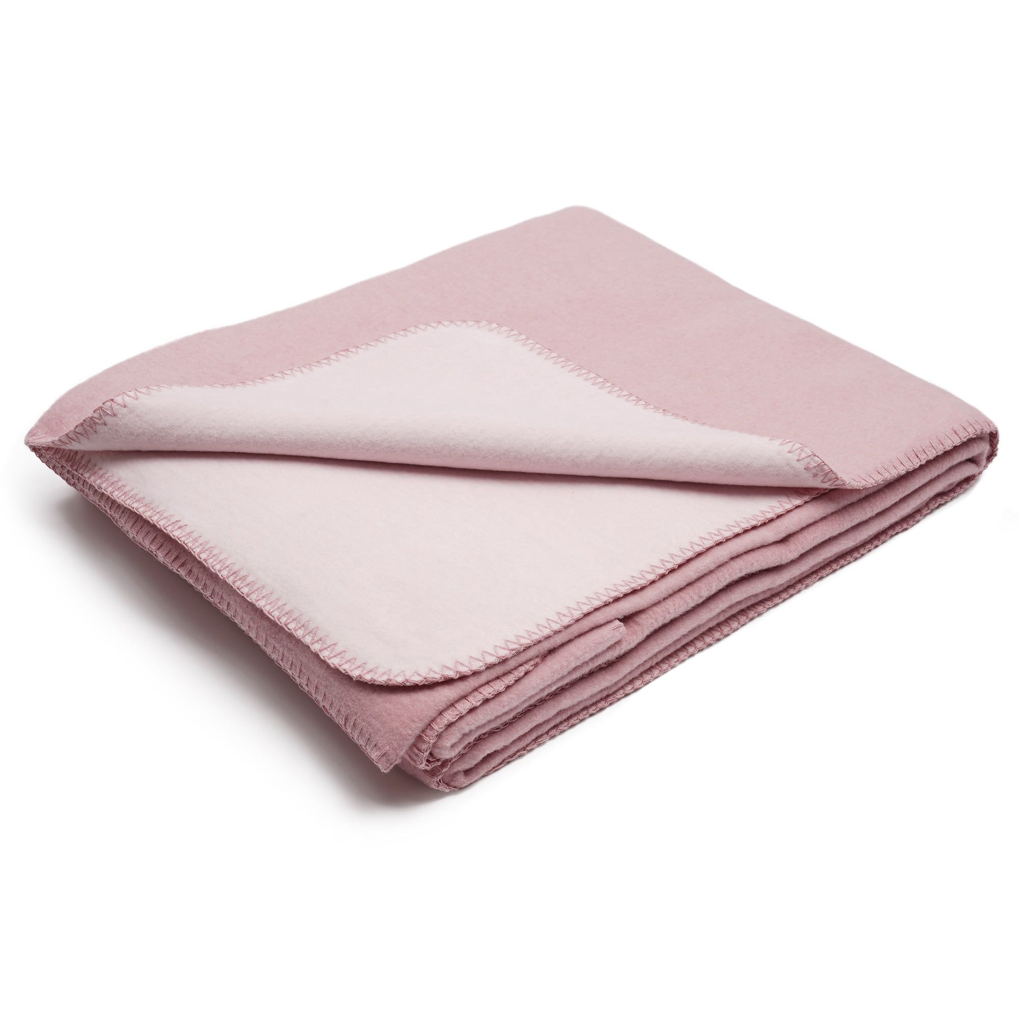 yogabox Yogadecke / Meditationsdecke zweifarbig - 200 x 150 x 1,0 cm - rosa chiaro / hellrosa