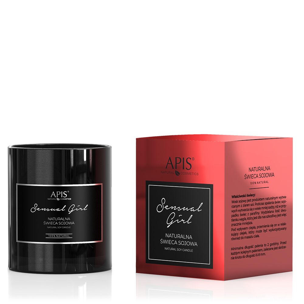 APIS NATURAL SENSUAL GIRL, Duft- und Massagekerze