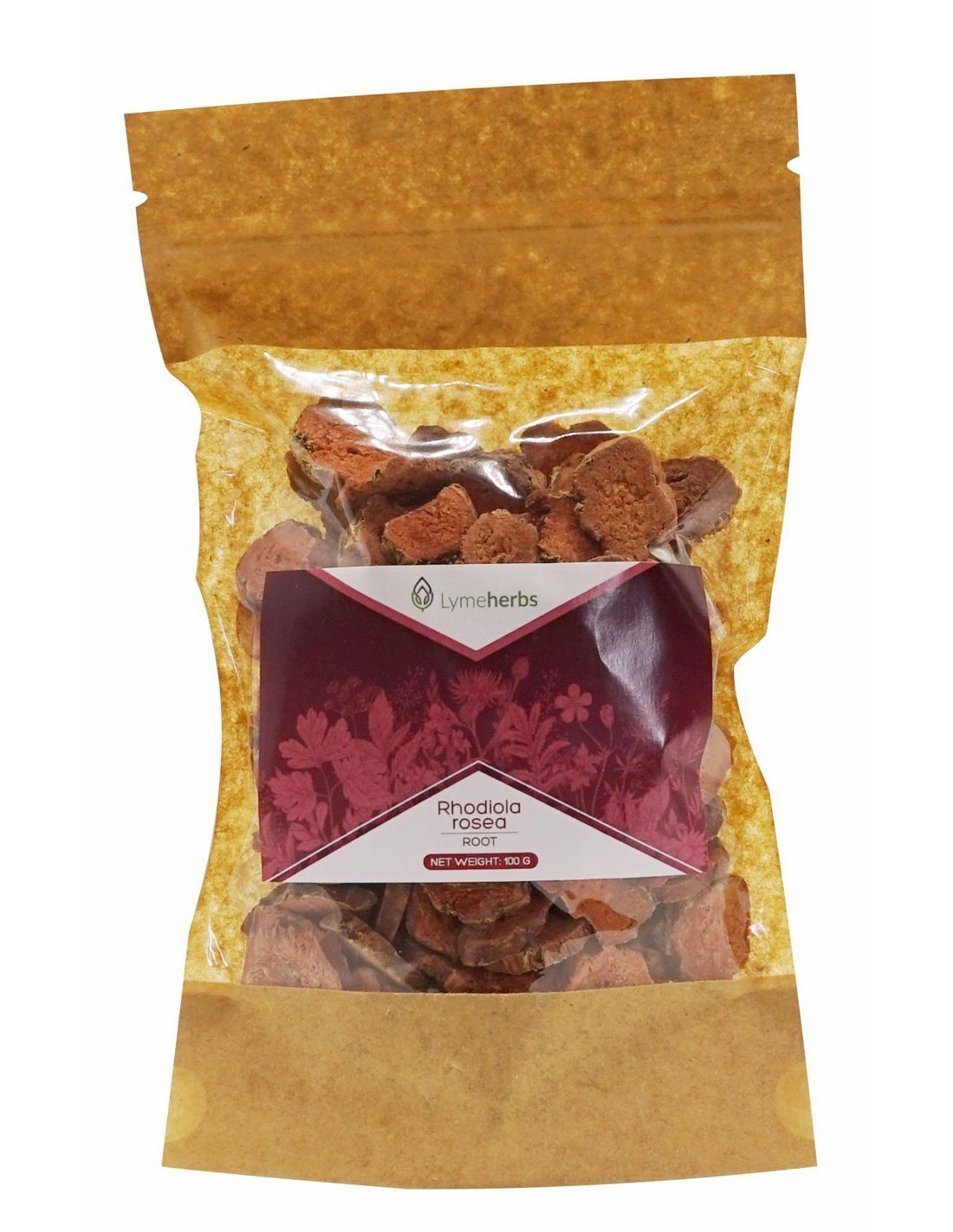 Lymeherbs Rosenwurz (Rhodiola Rosea), Wurzel geschnitten