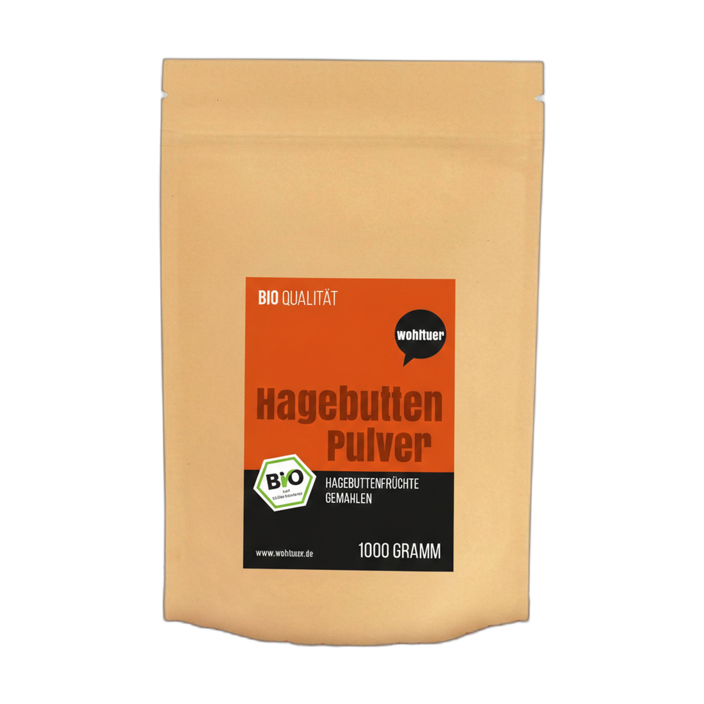 Wohltuer Bio Hagebuttenpulver 1000 g