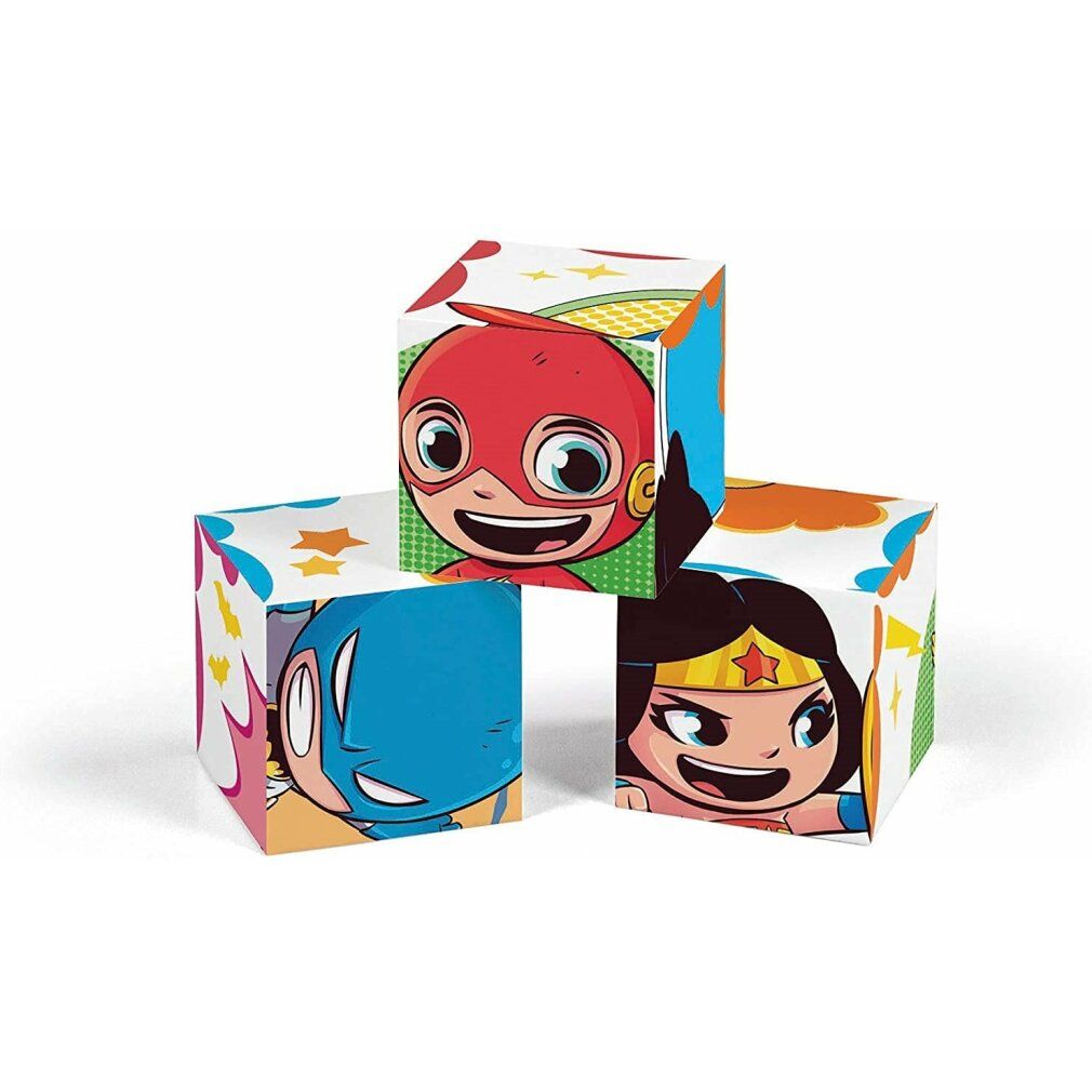 clementoni Play For Future Superfriends Bildwürfel, 6 würfel