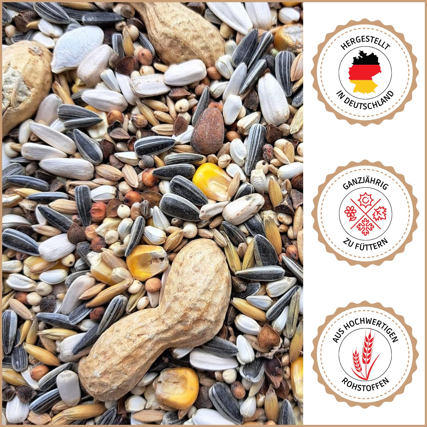 Supravit Papageienfutter, Futtermischung für Papageien Aller Arten