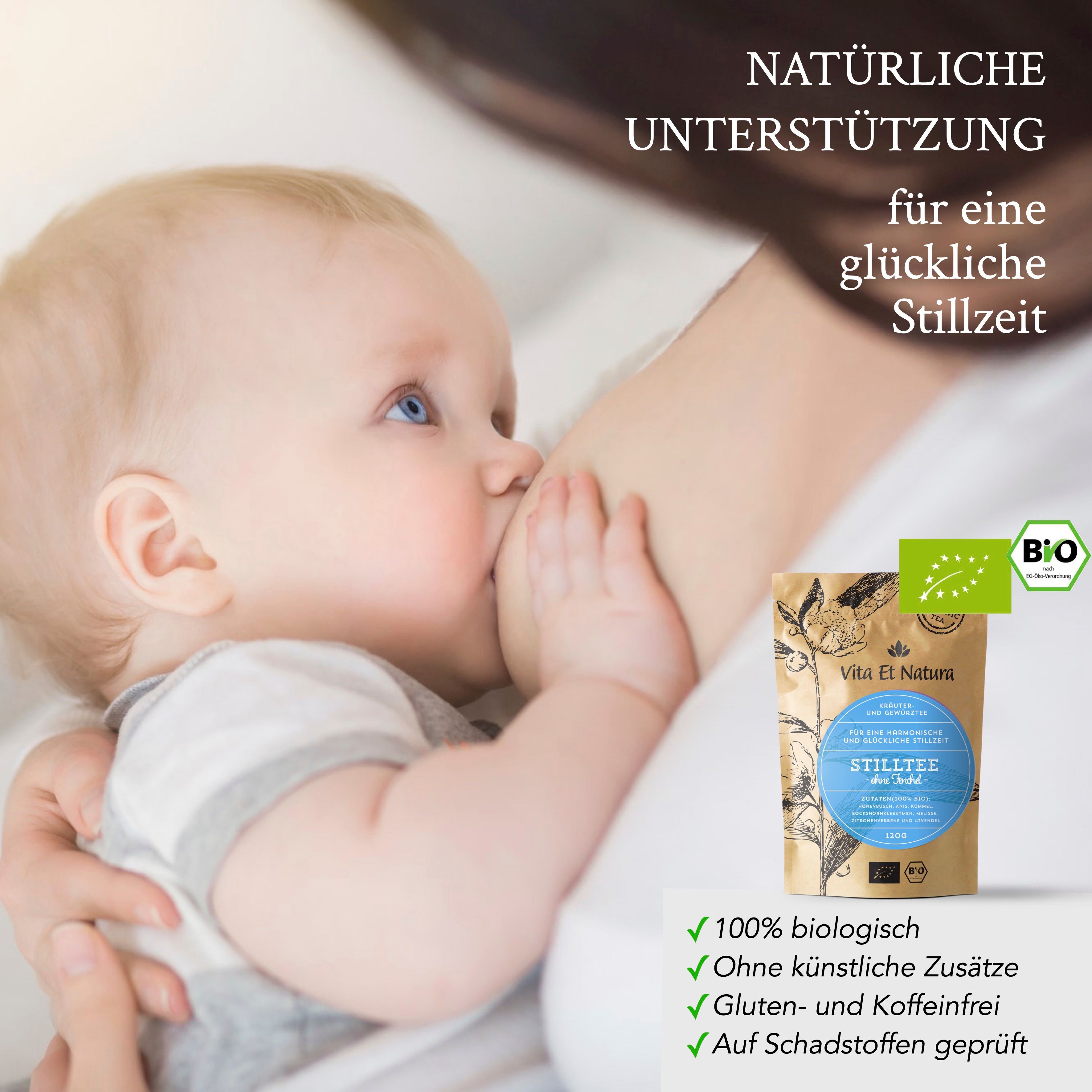 BIO Stilltee ohne Fenchel mit Bockshornklee - Vita Et Natura Teemanufaktur 120 g